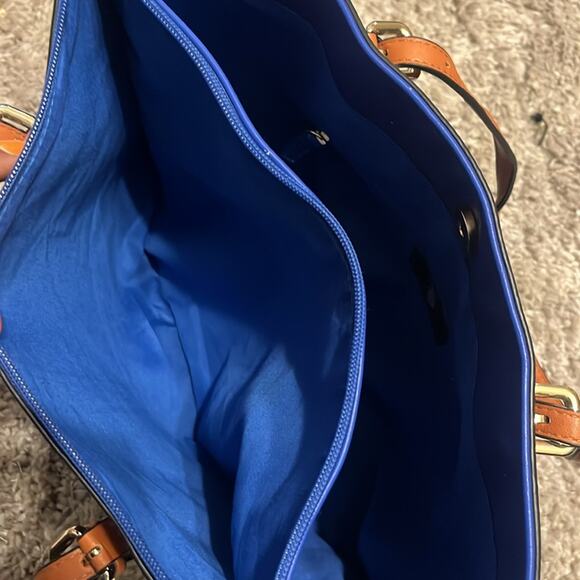 🎉 US Polo Assn royal blue tote bag! Retail $180 - Picture 9 of 11